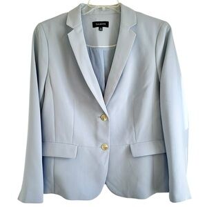 🩵 Talbots Powder Blue Two-Button Blazer | Classic Suit Jacket | Size 16